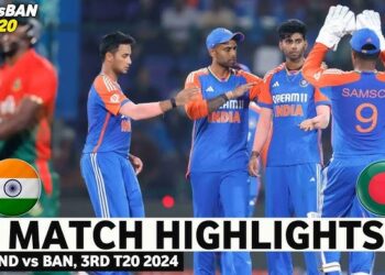 India Vs Bangladesh T20I श्रृंखला में भारत ने 297 रनों का स्कोर खड़ा किया, क्लीन स्वीप से श्रृंखला अपने नाम की